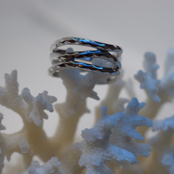 925 Sterling Silver Ring Rhodium plated High polish https://lightningjewelry.com/